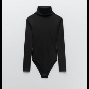 Zara Ribbed body suit